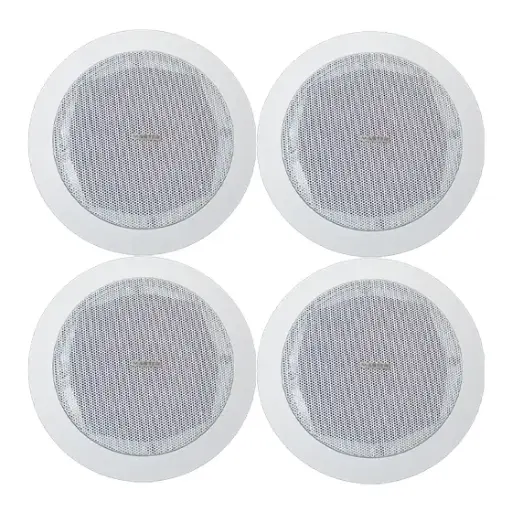 [MT-SH019 KIT BLT 4] Master Team Kit 4 Ceiling Speaker Bluetooth