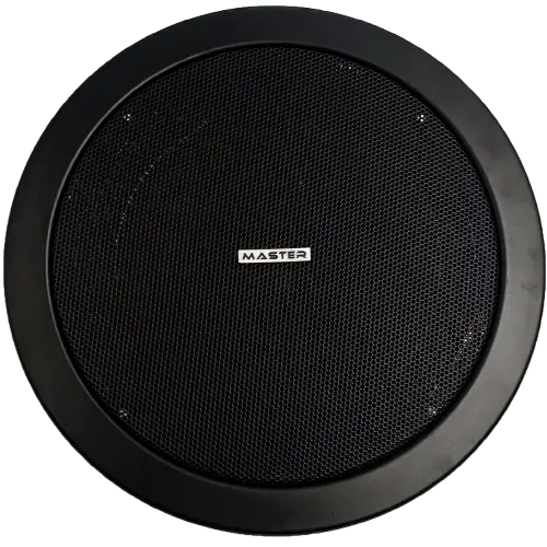 [MT-CM-606(Black)] Master Team Ceiling Speaker 100V 6W 18.5cm