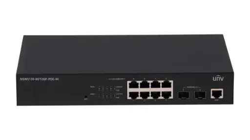 [NSW5130-8GT2GP-POE-IN] Uniview 8GE Ethernet PoE Switch