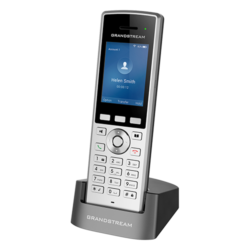 [WP822] Grandstream Cordless Wi-Fi IP Phone with Integrated Dual-Band 802.11a/b/g/n/ac  and 8-hour talk time