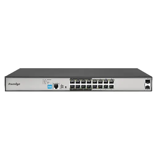 [PS3016GS] Foredge 16-Port Gigabit Layer2 Managed PoE Switch