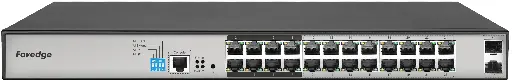 [PS3024GS] Foredge 24-Port Gigabit Layer2 Managed PoE Switch