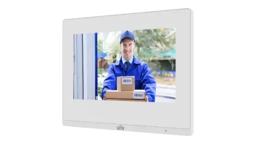 [OEI-372S-H-W-Z] Uniview Wall Mounted 7-Inch Indoor Station(White,WiFi)