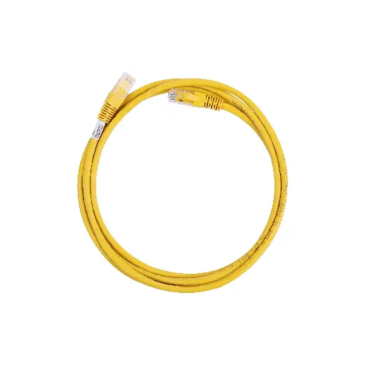 [DH-PFM972-6U-1 (Yellow)] Dahua 1m UTP CAT6 RJ45 Patch Cord