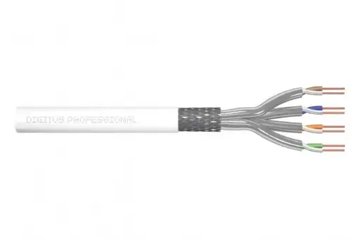 [DK-1743-VH-305-MF-W] DIGITUS CAT 7 S/FTP data cable - installation cable, 305 m, simplex, Dca-s1a, d0, a1