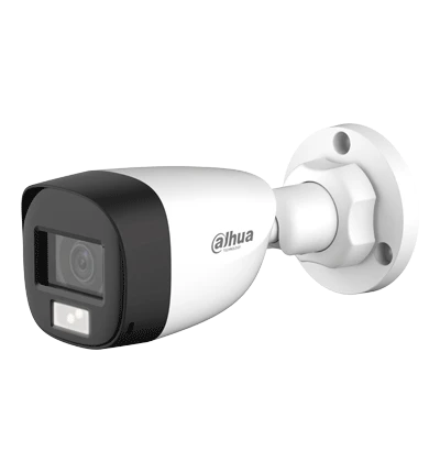[DH-HAC-HFW1200CLP-IL-A] Dahua 2MP Smart Dual Light HDCVI Fixed-focal Bullet Camera