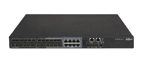 [S5500-24GF4XF-E] Dahua 28-Port Managed Gigabit Switch with 24-Port GSFP and 4-Port 10G SFP+