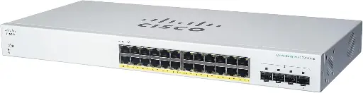 [CBS220-24T-4G] Cisco 24 Port Gigabit & 4 Gigabit SFP Smart Switch