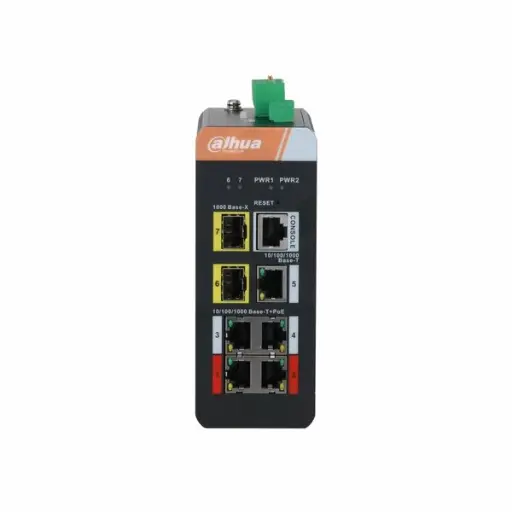 [DH-IS4207-4GT-120] Dahua 7-Port Gigabit Industrial Switch with 4-Port Gigabit PoE (Managed)