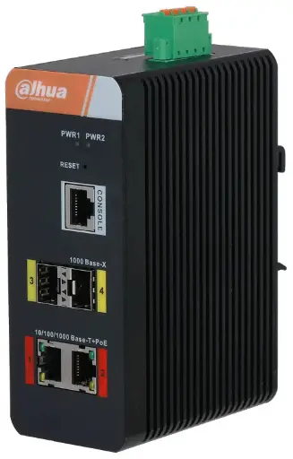 [DH-IS4204-2GT-120] Dahua 4-Port Gigabit Industrial Switch with 2-Port Gigabit PoE (Managed)