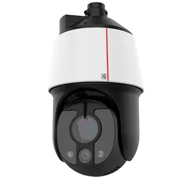 [HWT-X6741-20-GZ40-E2-Wp] HOLOWITS 4MP 40X Super-Low Light Full-Color Dual-Lens AI PTZ Dome Camera