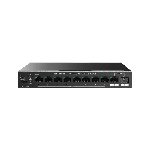 [TEG1110PF-8-120W] Tenda 9GE+1SFP Ethernet Switch With 8-Port PoE