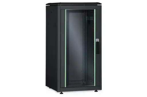 DIGITUS Network cabinet Unique series - 800x1000 mm (WxD) BLACK 26U