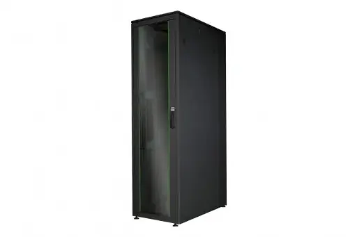 [DN-19 42U-6/10-B-1] DIGITUS Network cabinet Unique series - 600x1000 mm (WxD) BLACK 42U