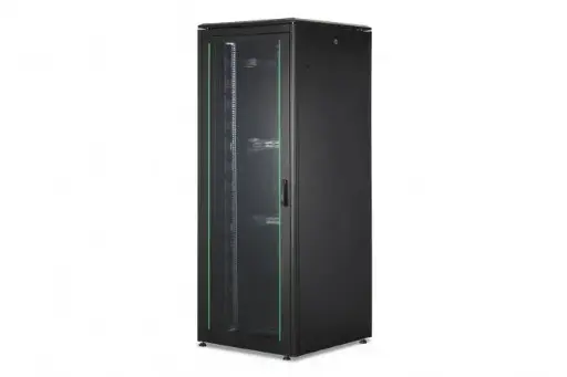 [DN-19 42U-8/8-B-1] DIGITUS Network cabinet Unique series - 800x800 mm (WxD) BLACK 42U