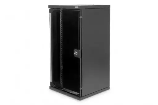 [DN-10-12U-B] DIGITUS Wall-mounted housing 254 mm (10") - 312x300 mm (WxD) BLACK 12U