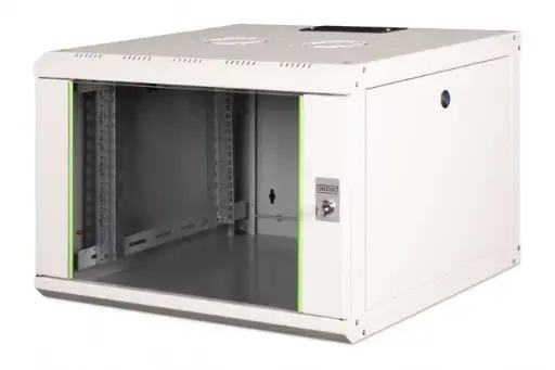 [DN-19 07U-6/6] DIGITUS Wall Mounting Cabinet Unique Series - 600x600 mm (WxD) 7U